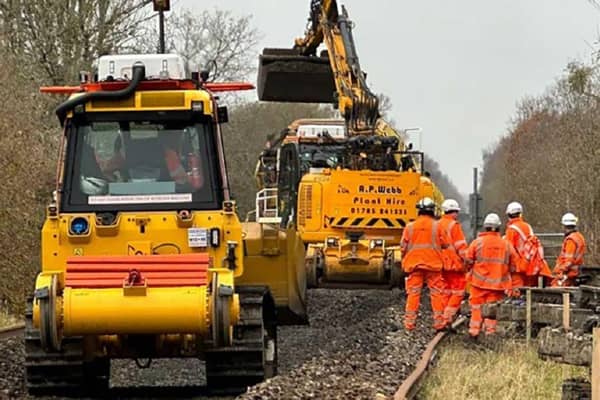 Vital track renewal by Network Rail means replacement buses will run between Southampton and Portsmouth during February half term. Picture contributed