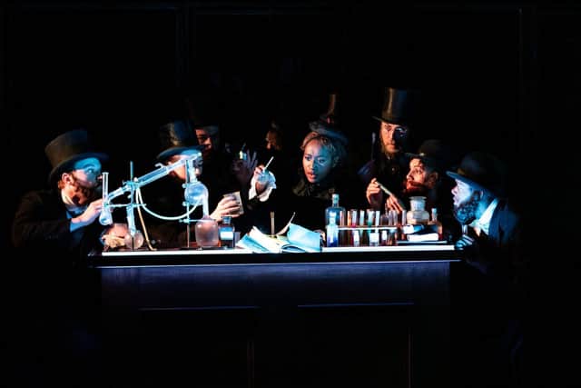 The cast in the National Theatre's 2024 school tour of Jekyll and Hyde.
