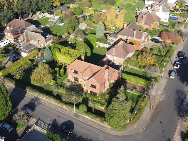 This four-bed detached home is full of period features and is on the market for £1,200,000