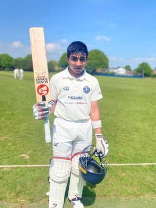 Khyan Patel made 66 for Horley Under-15s and will face Switzerland next Saturday.