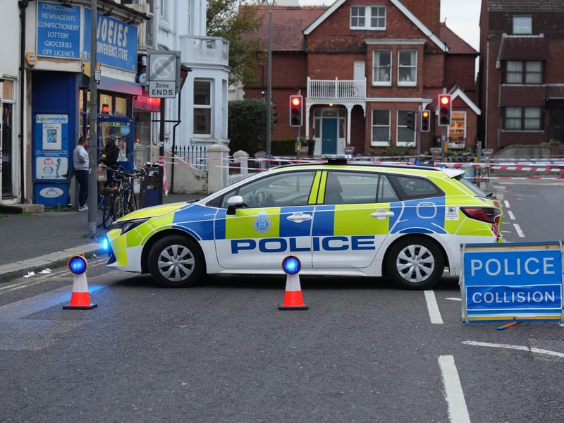 East Sussex electric bike crash sparks police response