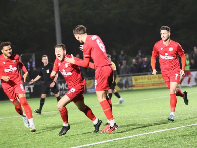 Worthing produced a brilliant display to beat Maidstone United 5-1 at Woodside Road. Photographer Mike Gunn was there to catch the action