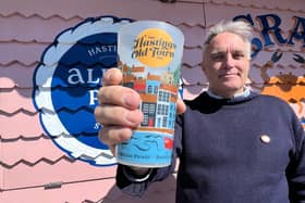 Albion landlord Bob Tipler who came up with the idea of the re-usable Hastings Cup