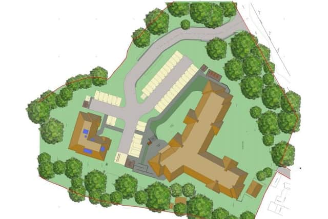 Plans for a Care Home on West Hill, East Grinstead, have been approved: Image: A P Architecture Ltd