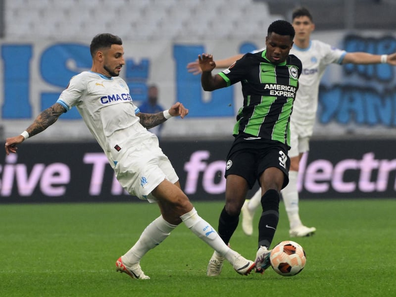 Still waiting to see the Barcelona loanee show his best in Brighton colours. Couldn't quite get the ball down to shoot in a good position early on. Excellent headed effort brilliantly saved. Would've had a tap-in if Welbeck squared it on the stroke of half-time