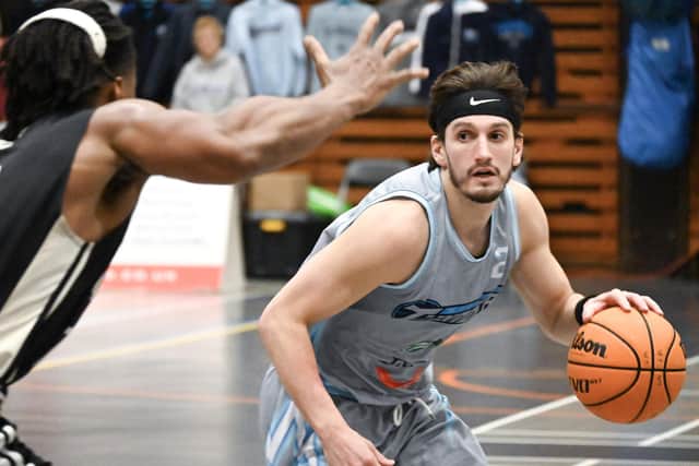 Worthing Thunder take on Derby Trailblazers in the national cup | Picture: Gary Robinson
