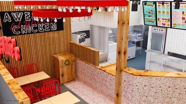 A popular fast food fried chicken chain is set to arrive at a service station near Eastbourne. Picture: Millie's Fast Food