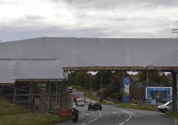 The Langney Rise Footbridge repairs. Pic: East Sussex Highways