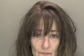 Sussex Police said they are searching for Kaprese, 32, who is 'wanted in relation to a number of shoplifting incidents in Crawley'