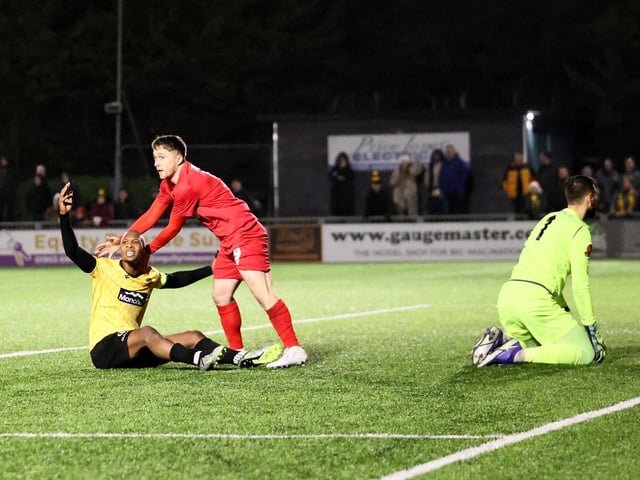 Worthing produced a brilliant display to beat Maidstone United 5-1 at Woodside Road. Photographer Mike Gunn was there to catch the action