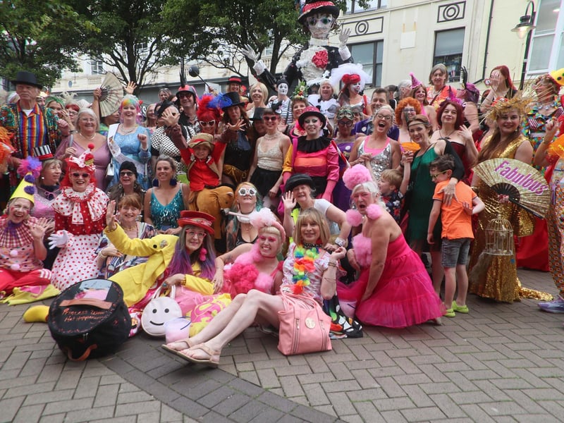 Frock Up Friday 2024 in Hastings. Photo by Roberts Photographic