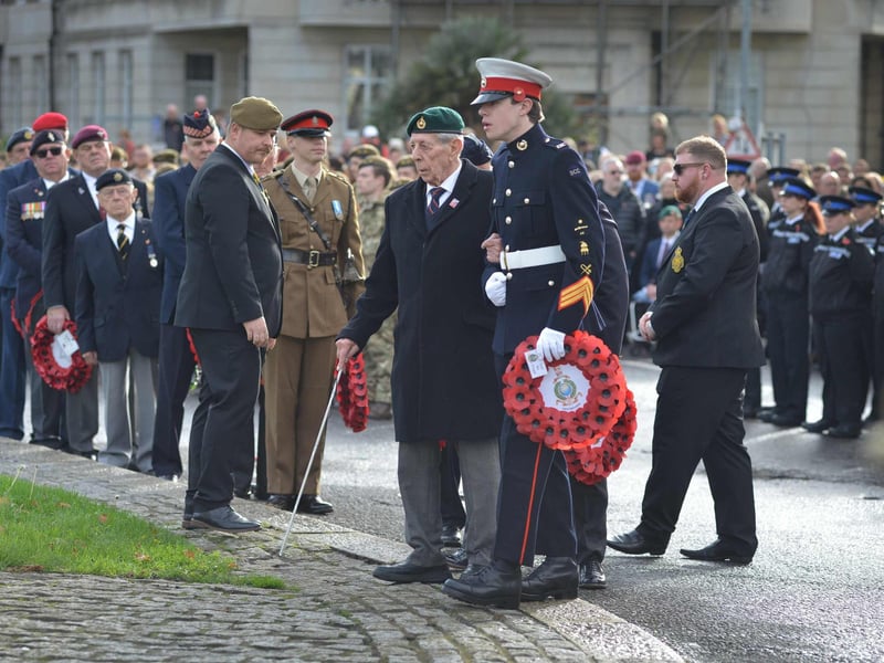 Eastbourne Remembrance Sunday on November 9 2025.