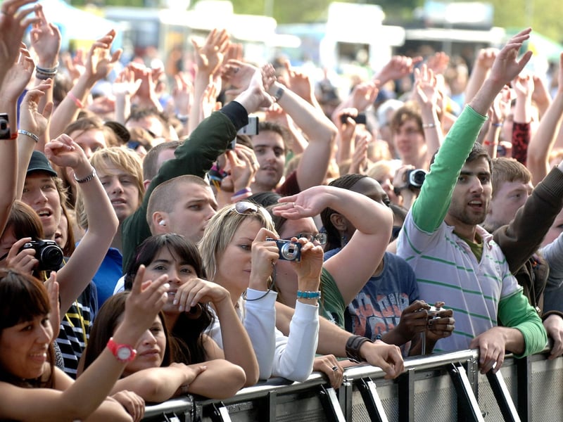 Thousands of people headed to the beautiful Wiston Estate over the Spring Bank Holiday in 2010