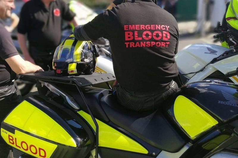 SERV Sussex is urgently raising funds to repair a blood bike recently damaged in a 'hit and run' collision in Southwick