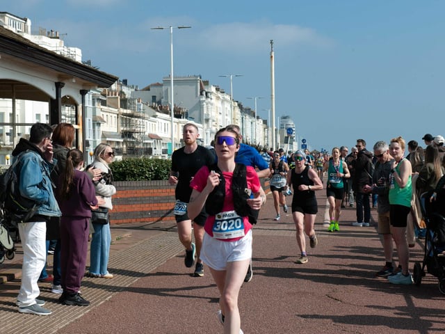 Hastings Half Marathon 2026 - pictures by Frank Copper