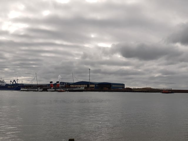 Amazing, stunning, emotional - the large crowd that stood on Kingston Beach to watch the world’s last seagoing paddle steamer make its inaugural visit to Shoreham was visibly moved by the sight of the Waverley making its way in and out of the harbour on Wednesday, September 13.