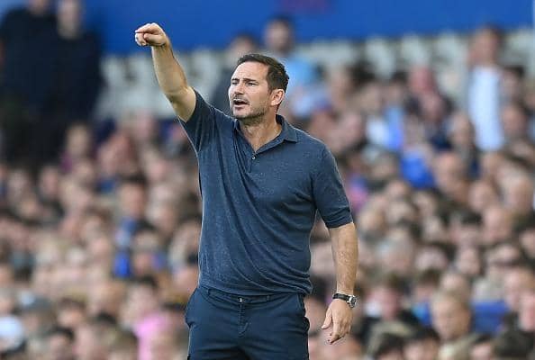 Everton manager Frank Lampard is interested in signing a former Brighton striker after their opening day Premier League loss to Chelsea