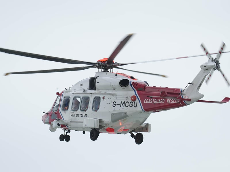 A search and rescue operation was launch after a swimmer went missing early this morning. Picture: Eddie Mitchell