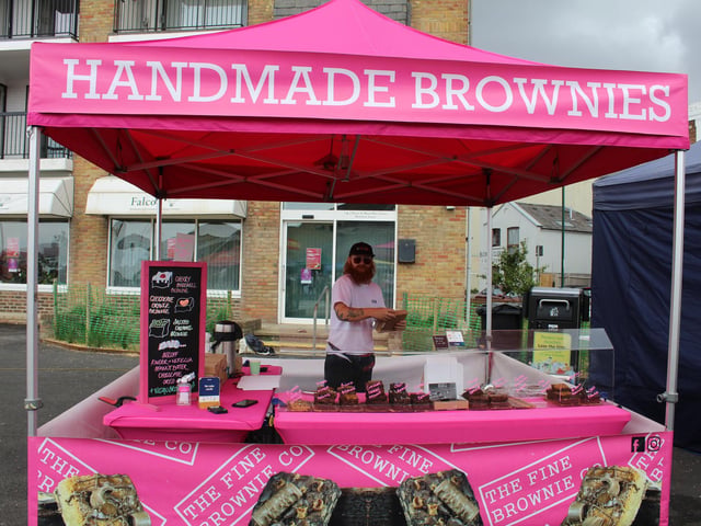 Homemade brownies went down a treat. Photo: Luke Farley
