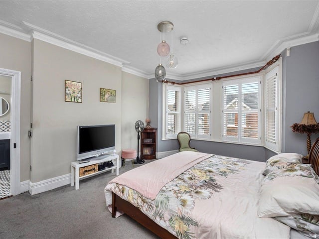 This impressive example of a grand three-story residence in Worthing has come on the market at Jacobs Steel with a guide price of £1million to £1.1million.
