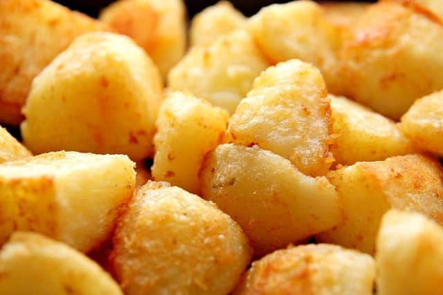 You can cook roast potatoes in an air fryer.