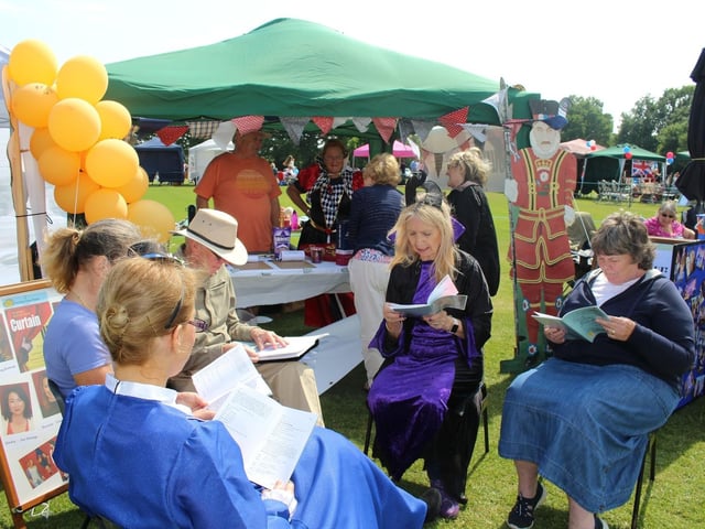The fete took place at KGV playing fields in Partridge Green, raising money for local charities and Jolesfield C of E Primary School