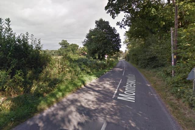 West Sussex County Council said that the use of Monteswood Lane, Lindfield, from the junction with East Mascalls Lane to the junction with Freshfield Lane, will be prohibited from Friday, March 3. Photo: Google Street View