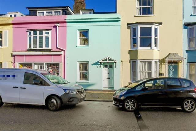 This perfectly-positioned Victorian home has a secluded garden and garden office