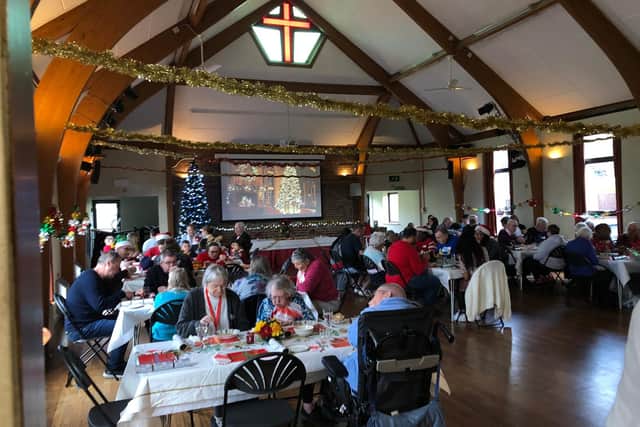 St Wilfrid’s parish in Burgess Hill hosted a free Christmas day lunch