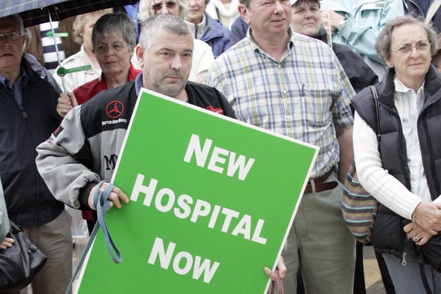 Residents calling for a new hospital