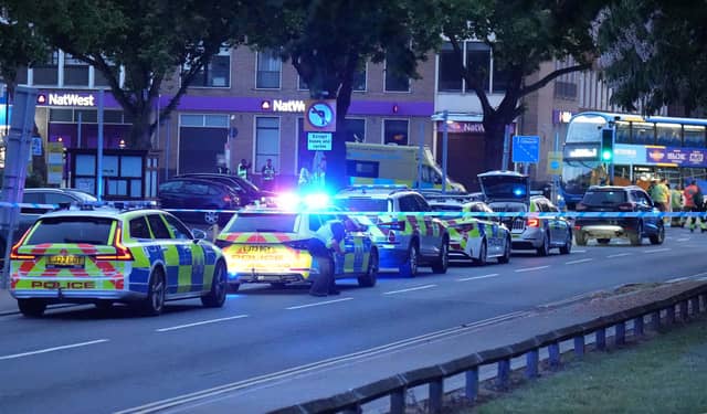 Police said there was a serious collision in The Boulevard, Crawley at about 8.22pm on Thursday, June 4