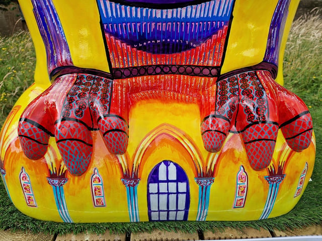Colourful owls have flown into Arundel as part of the Wild in Art event The Big Hoot trail, raising money for Chestnut Tree House.