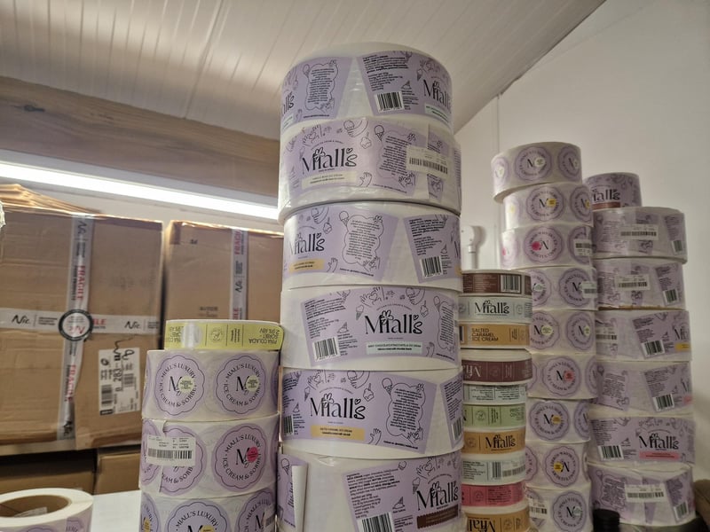 Hannah Miall runs Miall's artisan ice cream and sorbet company from East Sussex