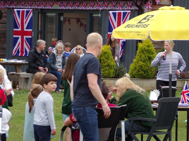 Families came together to celebrate the Queen's Platinum Jubilee with a picnic, games and dog show at the Allman Centre in Cowfold on Sunday, June 5
