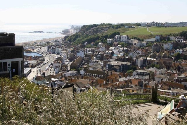 View over Old Town from East Hill