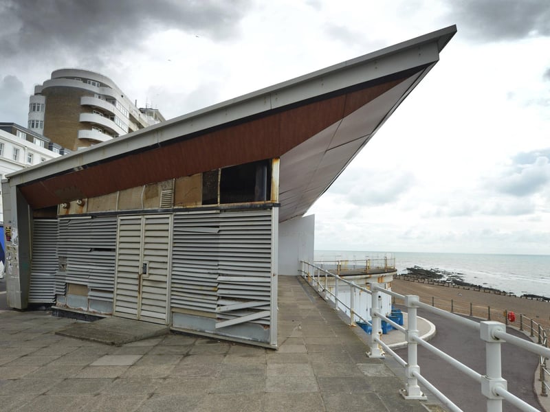 The Azur on St Leonards seafront photographed on Sept 2 2026.