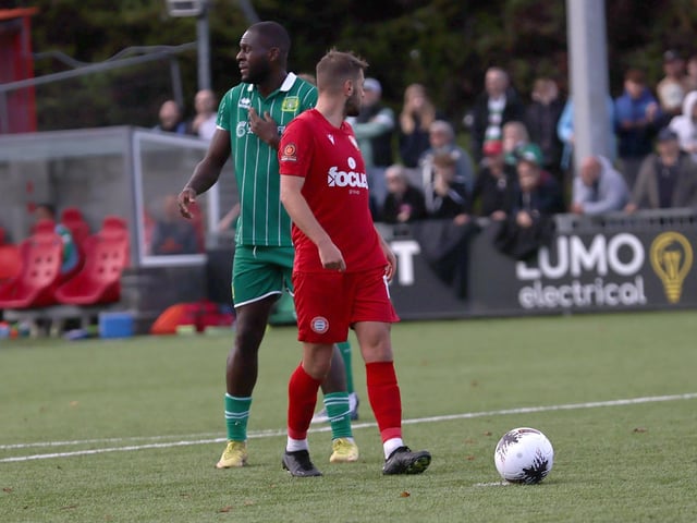 Worthing v Yeovil Town at Woodside Road