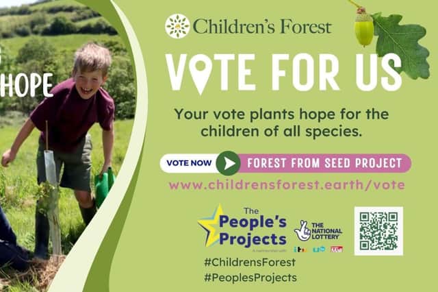 Your vote helps plant more trees and hope across the South East