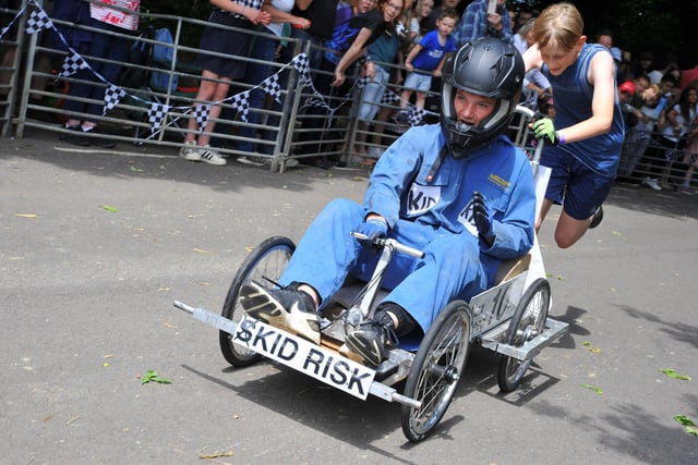 Shipley soapbox Jubilee event. Picture from Steve Robards