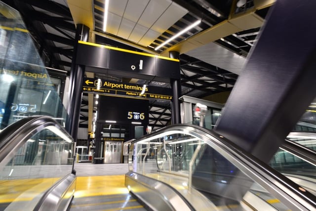 The upgraded Gatwick Airport station opened to passengers on the morning of November 21, 2023. Picture: Network Rail