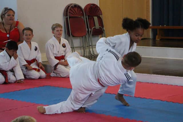 Judo, dancing, singing and comedy were among the talents on show