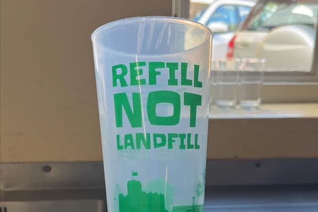 ‘Refill not landfill’: Lewes Town Council encourages attendees of this year’s Bonfire to use a re-usable plastic cup