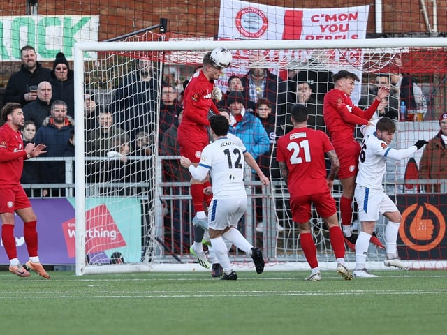 Worthing take on Chelmsford City in the National League South at Woodside Road