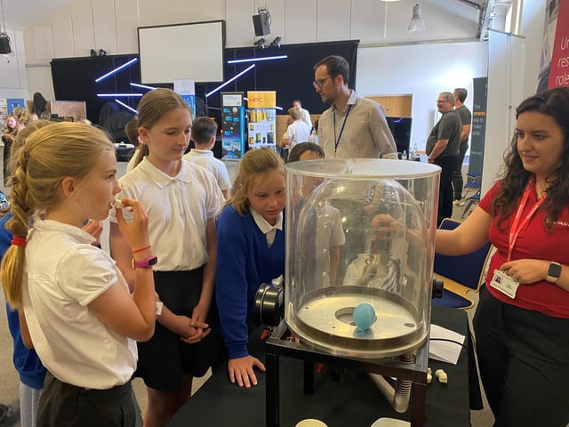 More than 250 students took part in the event