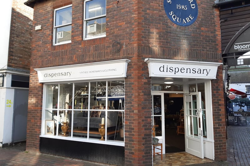 Dispensary, a charity shop for St Peter and St James Hospice near Haywards Heath, opened in Warwick Street in November, 2022