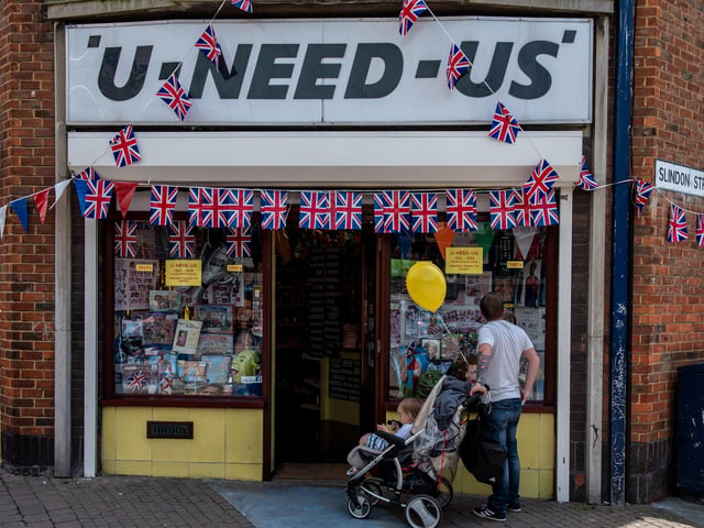Here is what the outside of U-Need-Us looked like as it celebrated its 95th Anniversary in 2018. Picture: Vernon Nash (180396-002)