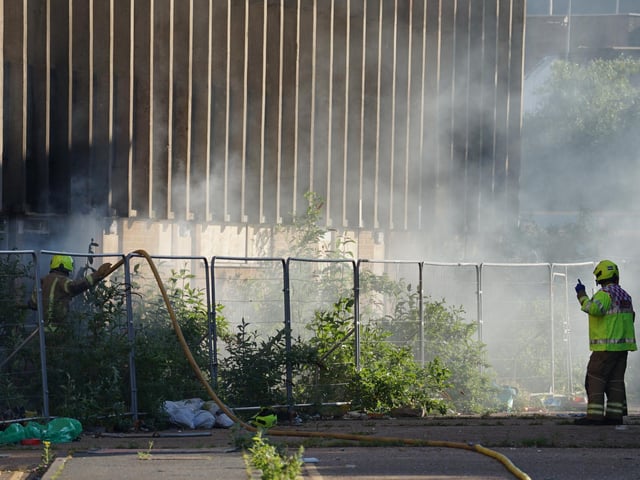 East Sussex Fire & Rescue Service were called to a fire at a disused multi-storey car park in Eastbourne, a spokesperson has confirmed.