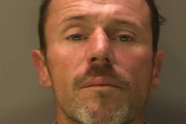 Darrell Allinson, 38, of no fixed address. Picture from Sussex Police