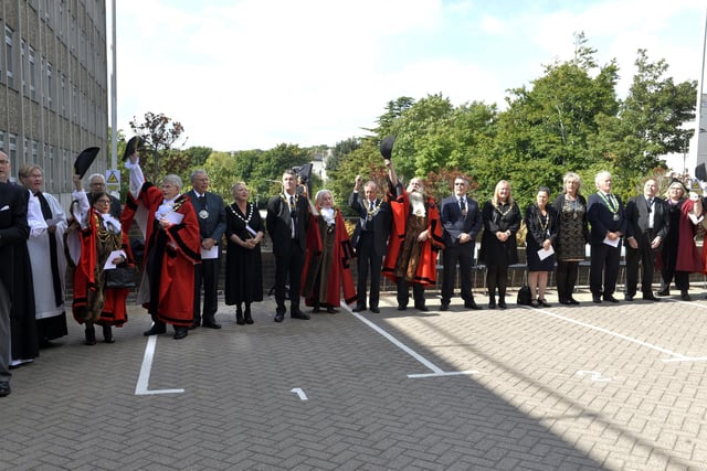 County Proclamation of the new King at County Hall, Lewes (Photo by Jon Rigby)