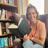 Last year's Rooker Prize winner Claire Lincoln-Gordon at Hachette UK. Photo: Rooker Prize